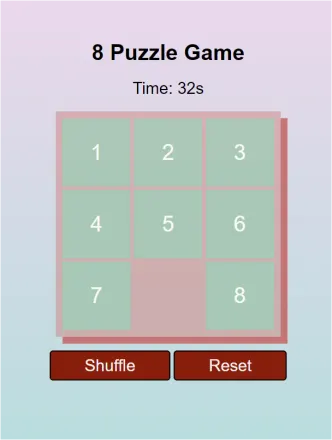 8 Puzzle Game game