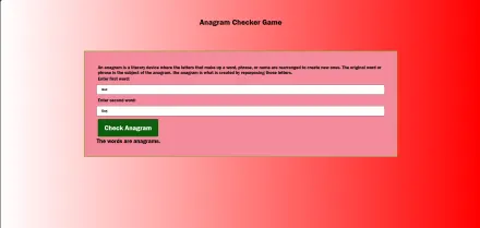Anagram_Checker_Game game