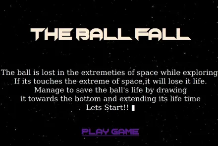 Ball Fall Game game