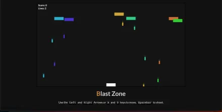 Blast Zone game
