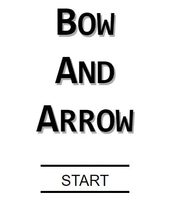 Bow And Arrow game
