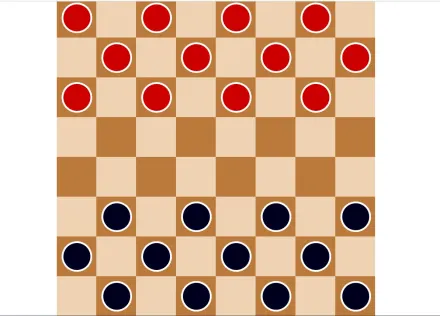 Checkers game