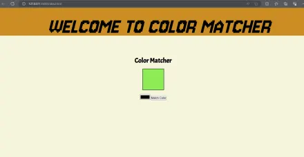 Color Matcher game