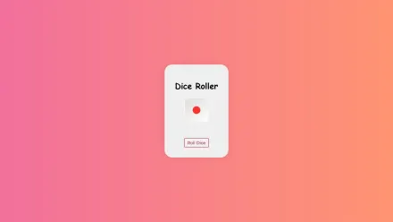 Dice Roller game