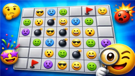 Emoji Minesweeper game