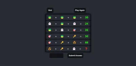 Emoji Puzzle Game game