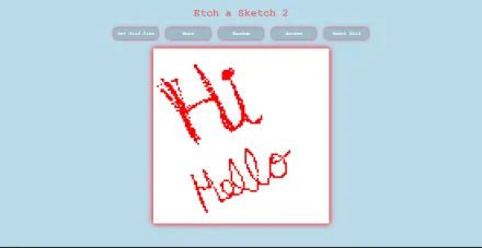 Etch a Sketch 2 game