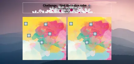 Find Extra Cube game