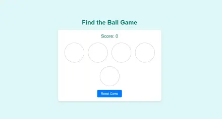 find the Ball game