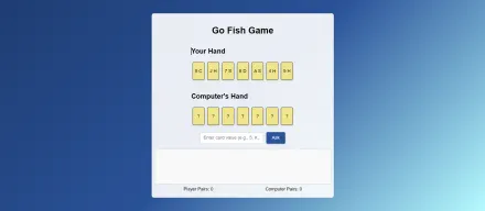 Go Fish game