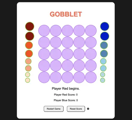Gobblet game