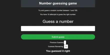 Guess Num game