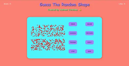 Guess The_Random Shape game