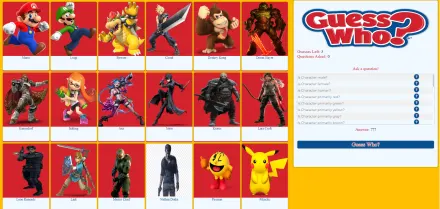 Guess Who game