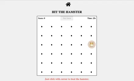 Hit the Hamster game
