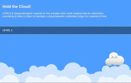 Hold The Cloud game
