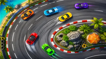 HTML Car Game game