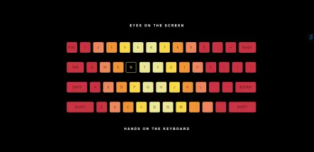 Keyboard Hero game