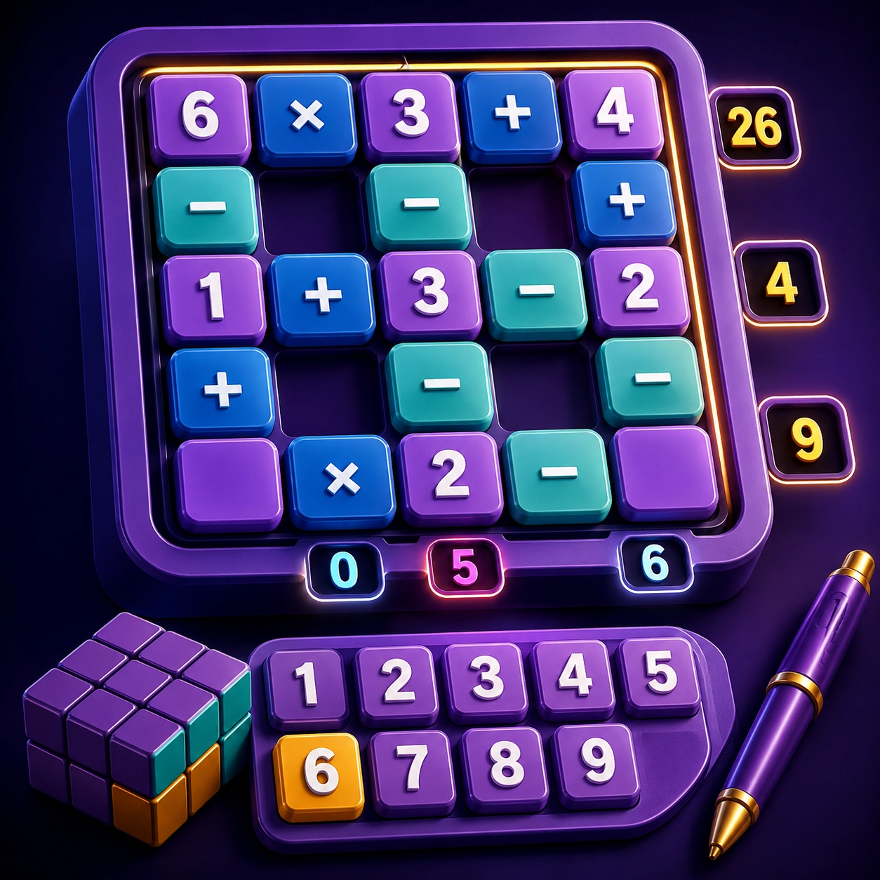 Magic Square game