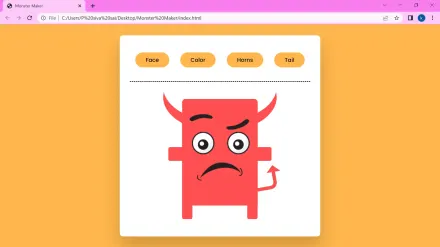 Monster Maker game