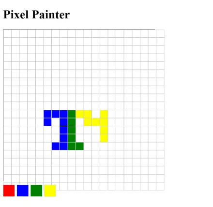 Pixel Painter game