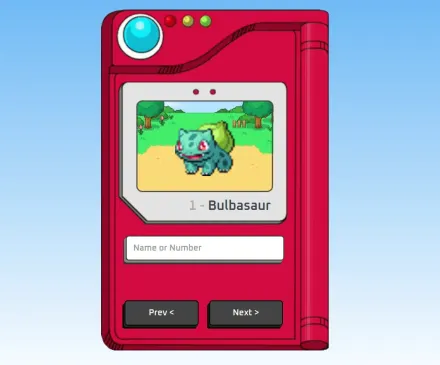 Pokedex game