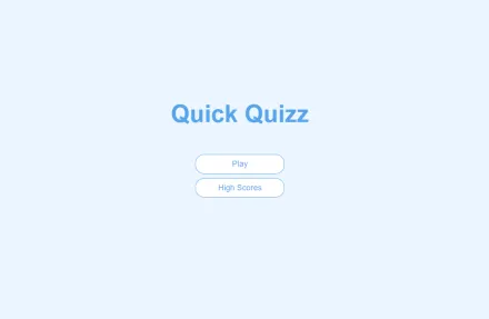 QuizzApp game