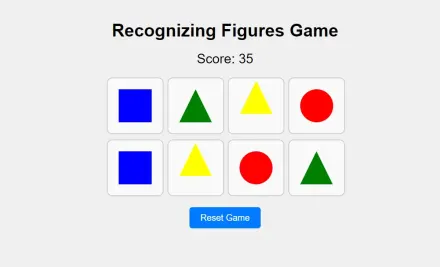 Recognizing Figures game