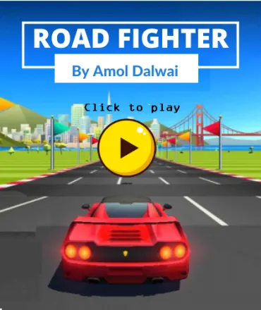 Road Fighter game