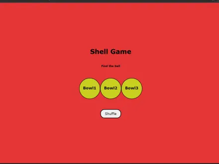 Shell Game game