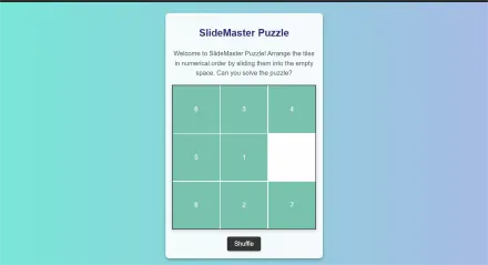 Slide Master Puzzle game
