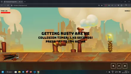 Steampunk FlappyBird game