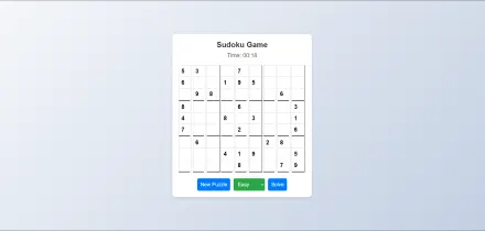 Sudoku Light Theme game
