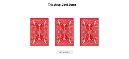 Swap Card Game game