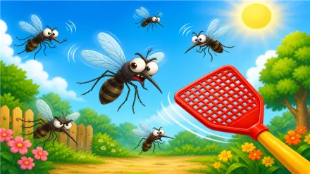 Swat the Mosquito game