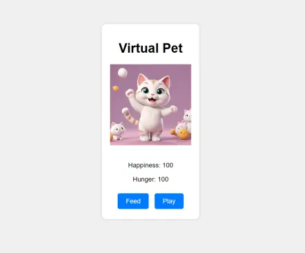Virtual Pet game