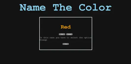 Which Color game